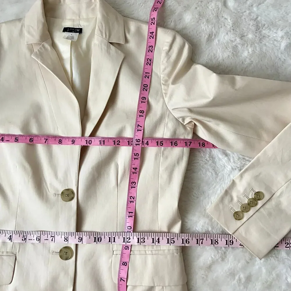 J. Crew Cream Blazer